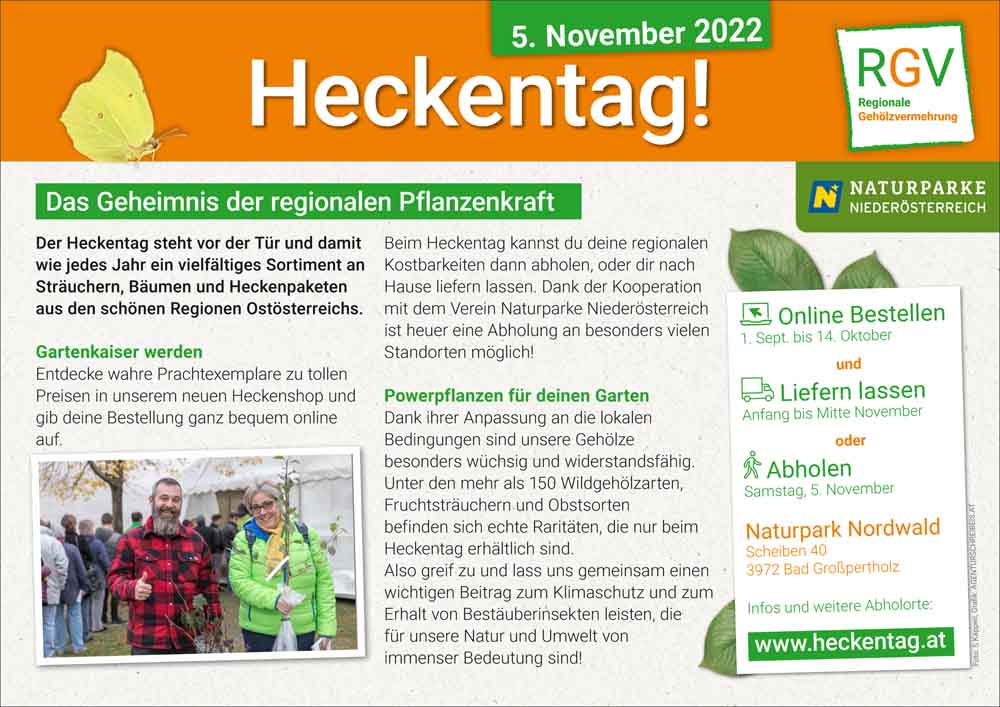 Read more about the article Heckentag im Naturpark Nordwald