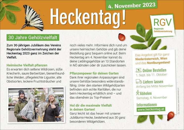 Read more about the article Heckentag im Naturpark Nordwald 04.11.23