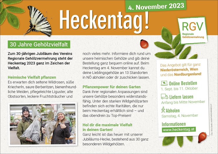 Read more about the article Heckentag im Naturpark Nordwald 2023