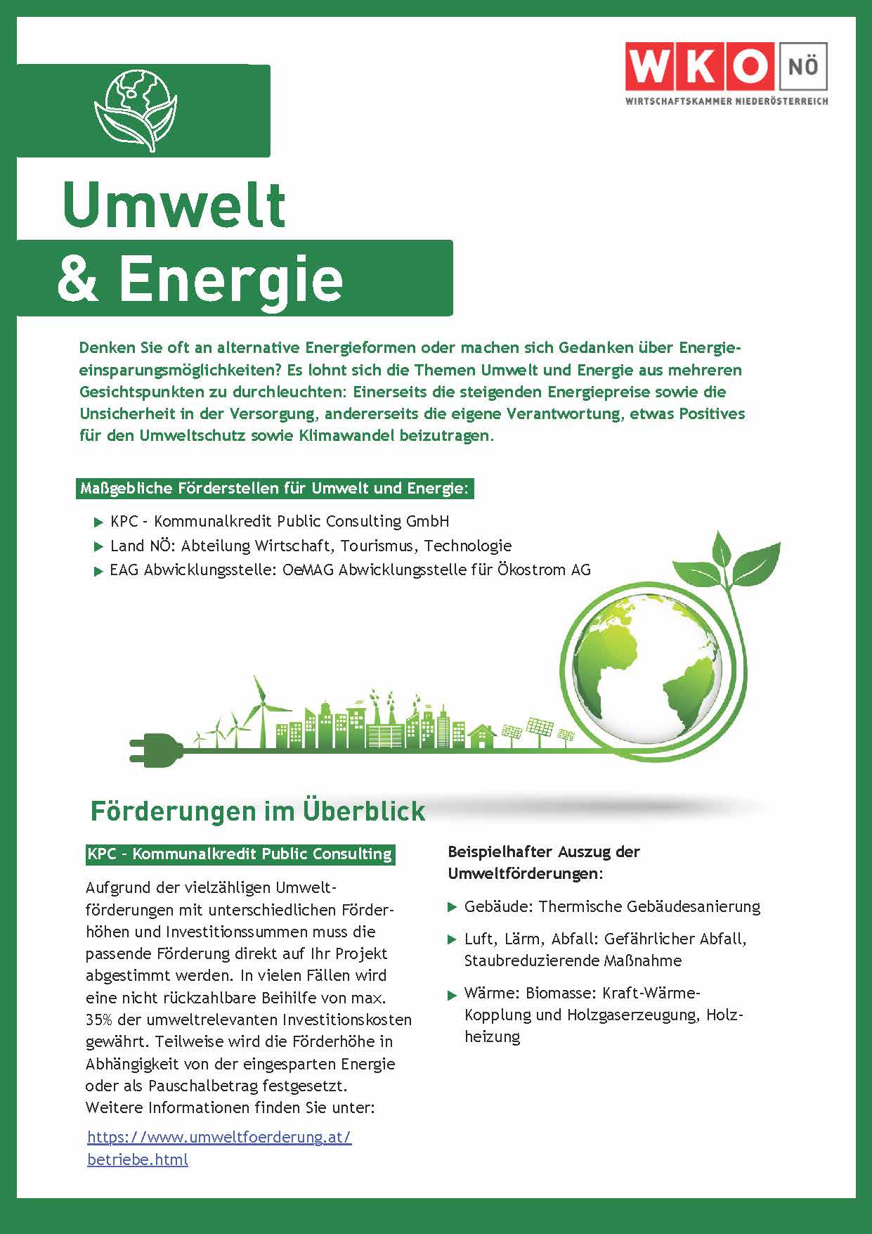 Read more about the article Umwelt-Fördermöglichkeiten für Unternehmen 2026