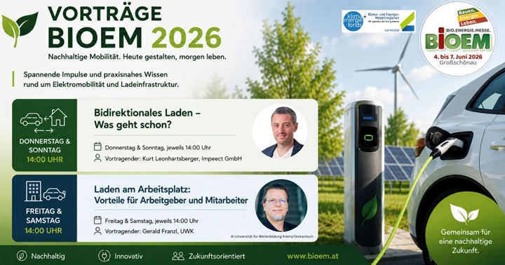 Read more about the article Nachhaltige Mobilität auf der BIOEM Großschönau!