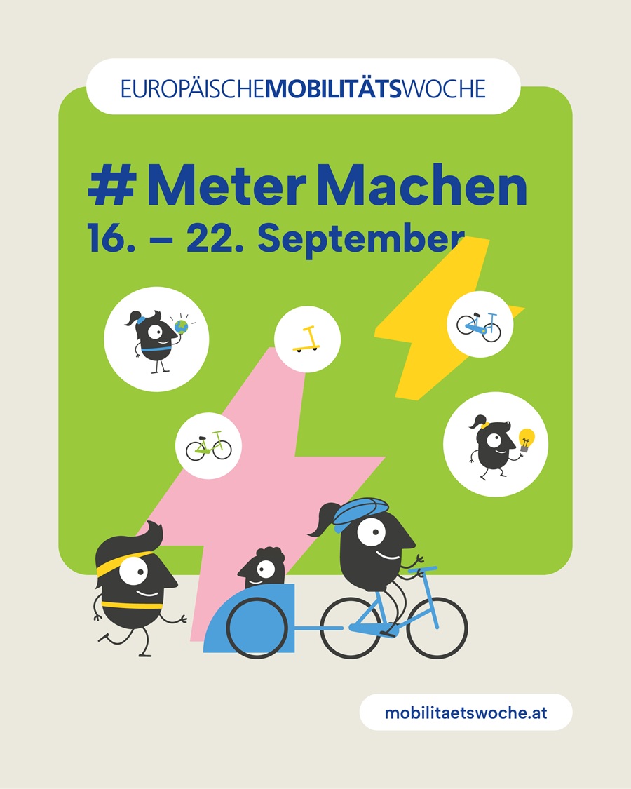 Read more about the article Europäische Mobilitätswoche: Jeder Schritt zählt – für dich und die Umwelt!